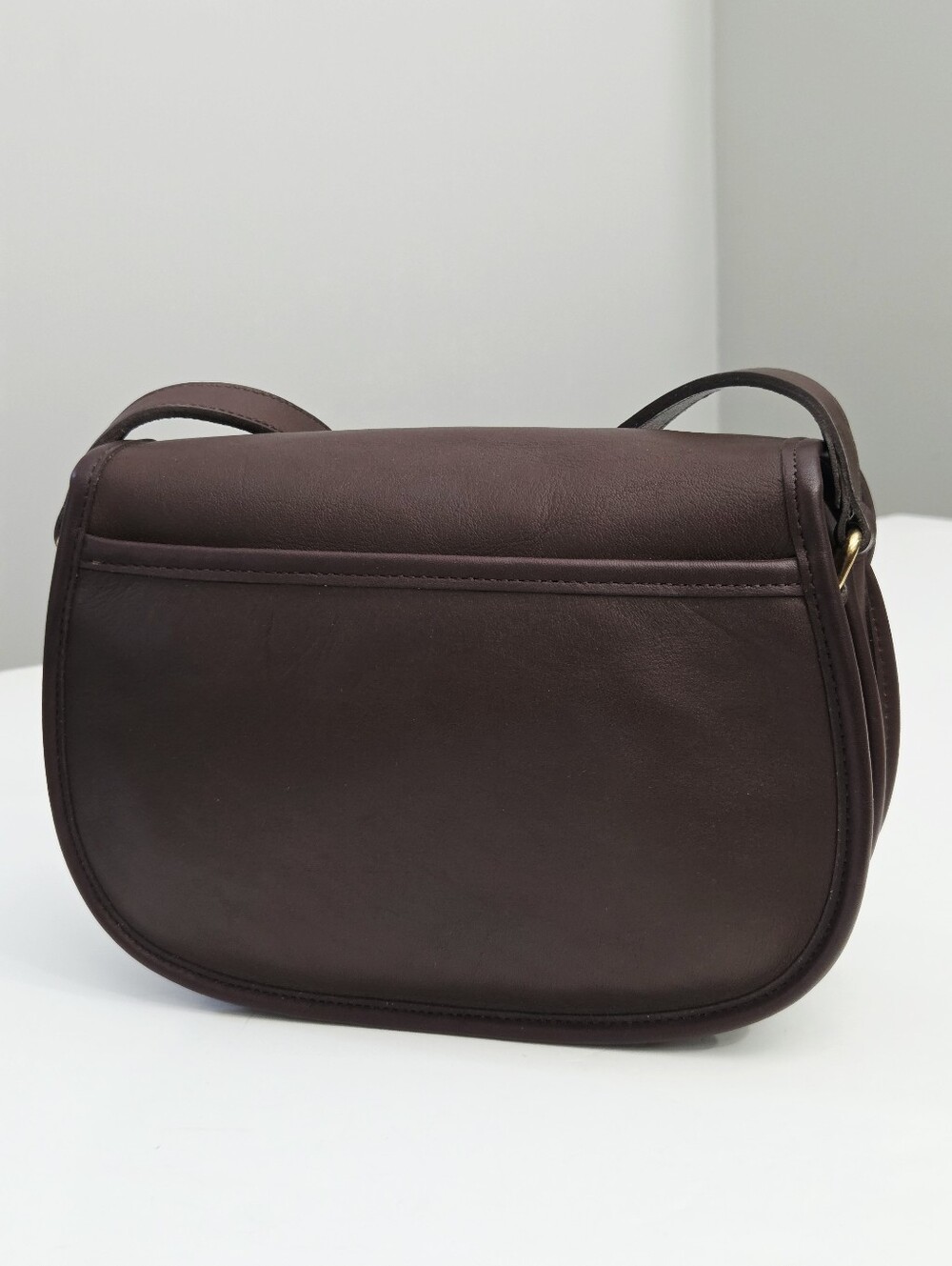 EXCELLENT VINTAGE COACH PRAIRIE BAG - MAHOGANY BROWN - Picture 4 of 7